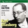 KARL ELIASBERG / カール・エリアスベルク / HAYDN:SYMPHONY NO.88,95,103