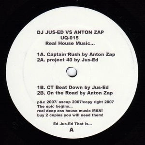 DJ JUS-ED VS ANTON ZAP    / REAL HOUSE MUSIC...