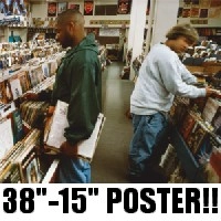 DJ SHADOW / DJシャドウ / DJ SHADOW PANORAMIC POSTER