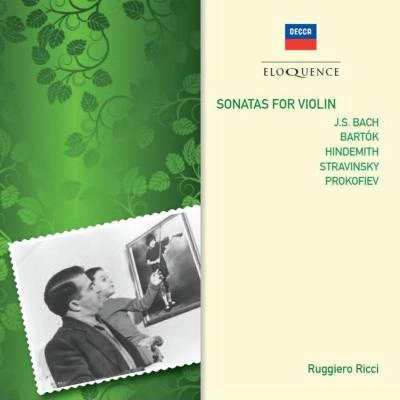 RUGGIERO RICCI / ルッジェーロ・リッチ  / VIOLIN SONATAS