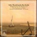 GENOVA & DIMITROV PIANO DUO  / ジェノヴァ&ディミトロフ ピアノ・デュオ / MENDELSSOHN:CONCERTOS FOR TWO PIANOS 1&2