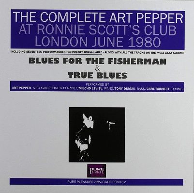 ART PEPPER / アート・ペッパー / COMPLETE...AT RONNIE SCOTT'S JUNE 1980