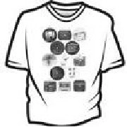 FXHE / FXHE T-SHIRTS B&W WHITE SIZE:XL