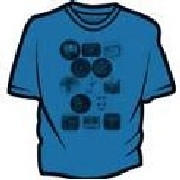 FXHE / FXHE T-SHIRTS B&W LIGHTBLUE SIZE:XXL