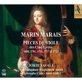 JORDI SAVALL / ジョルディ・サヴァール / "MARAIS:PICCES DE VIOLE DES CINQ LIVRES 1686, 1701, 1711, 1717 & 1725 (SACD)"