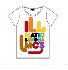 ILLMATIC BUDDHA MC'S / ILLMATIC BUDDHA MC'S NEW LOGO TEE W/F