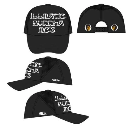 ILLMATIC BUDDHA MC'S / ILLMATIC BUDDHA MC'S MESH CAP BLACK