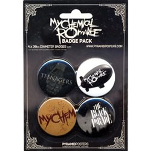 MY CHEMICAL ROMANCE / BADGE SET