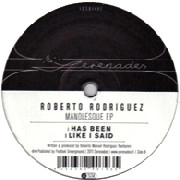 ROBERTO RODRIGUEZ / ロベルト・ロドリゲス / MANOLESQUE EP