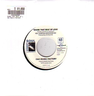 C&C MUSIC FACTORY (C+C MUSIC FACTORY) / C&Cミュージック・ファクトリー / SHARE THAT BEAT OF LOVE