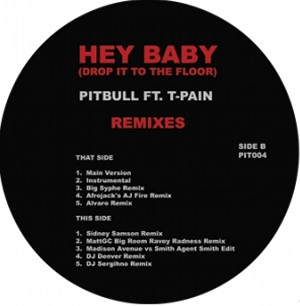 PITBULL / ピットブル / HEY BABY(DROP IT TO THE FLOOR)