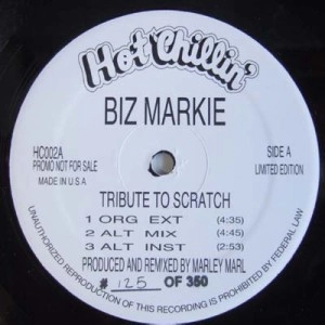 BIZ MARKIE / ビズ・マーキー / TRIBUTE TO SCRATCH
