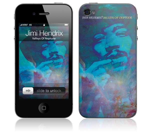 JIMI HENDRIX (JIMI HENDRIX EXPERIENCE) / ジミ・ヘンドリックス (ジミ・ヘンドリックス・エクスペリエンス) / VALLEYS OF NEPTUNE(iPhone 4/iPhone 4S用 : MUSIC SKIN) 