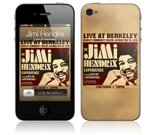 JIMI HENDRIX (JIMI HENDRIX EXPERIENCE) / ジミ・ヘンドリックス (ジミ・ヘンドリックス・エクスペリエンス) / LIVE AT BARKLEY(iPhone 4/iPhone 4S用 : MUSIC SKIN) 