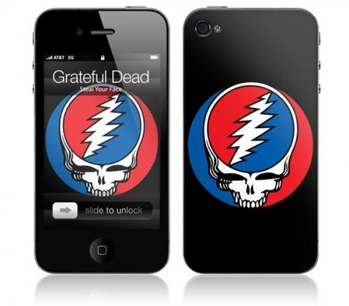 GRATEFUL DEAD / グレイトフル・デッド / STEAL YOUR FACE(iPhone 4/iPhone 4S用 : MUSIC SKIN) 