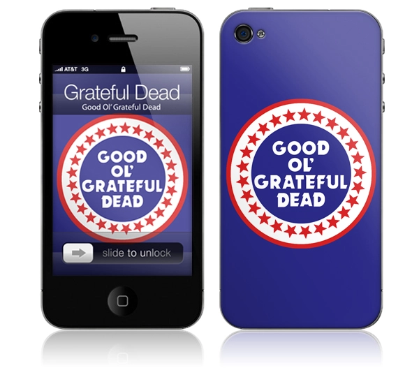 GRATEFUL DEAD / グレイトフル・デッド / GOOD OL GD(iPhone 4/iPhone 4S用 : MUSIC SKIN) 