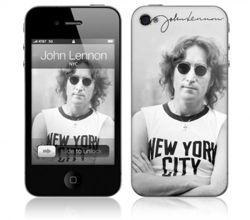 JOHN LENNON / ジョン・レノン / NEW YORK CITY(iPhone 4/iPhone 4S用 : MUSIC SKIN) 