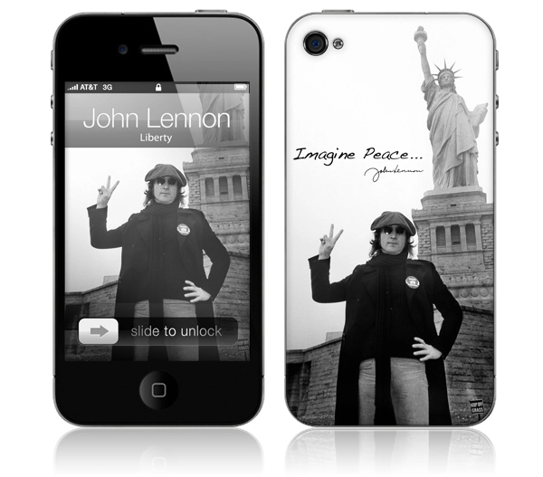 JOHN LENNON / ジョン・レノン / LIBERTY(iPhone 4/iPhone 4S用 : MUSIC SKIN) 