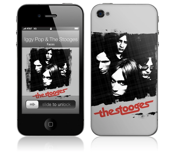 IGGY POP / STOOGES (IGGY & THE STOOGES) / イギー・ポップ / イギー&ザ・ストゥージズ / FACES(iPhone 4/iPhone 4S用 : MUSIC SKIN) 