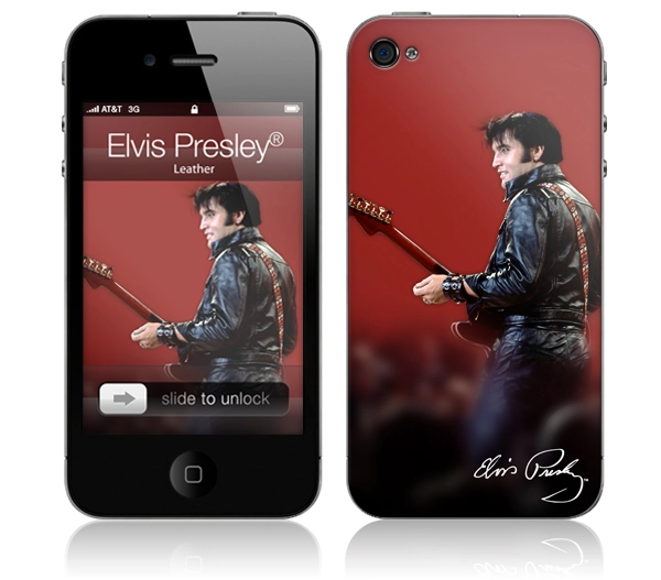 ELVIS PRESLEY / エルヴィス・プレスリー / LEATHER(iPhone 4/iPhone 4S用 : MUSIC SKIN) 