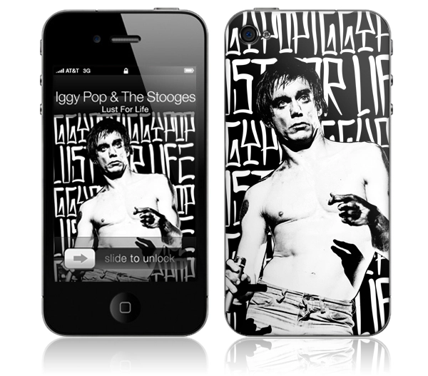 IGGY POP / STOOGES (IGGY & THE STOOGES) / イギー・ポップ / イギー&ザ・ストゥージズ / LUST(iPhone 4/iPhone 4S用 : MUSIC SKIN) 