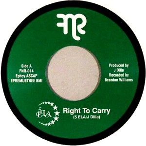5ELA (5 ELEMENTZ) / RIGHT TO CARRY