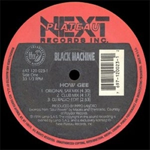 BLACK MACHINE / HOW GEE