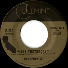 MONOPHONICS + DESTRUMENTS / LIKE YESTERDAY + FREEDOM