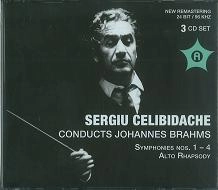 SERGIU CELIBIDACHE / セルジゥ・チェリビダッケ / CONDUCTS JOHANNES BRAHMS:SYM.1-4