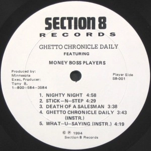 MONEY BOSS PLAYERS / (ORG)GHETTO CHRONICLE DAILY