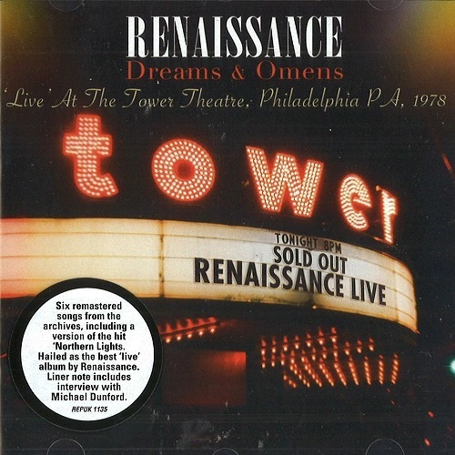 RENAISSANCE (PROG: UK) / ルネッサンス / DREAMS & OMENS-LIVE AT THE TOWER THEATRE