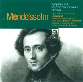 VARIOUS ARTISTS (CLASSIC) / オムニバス (CLASSIC) / MENDELSSOHN:SYMPHONY NO.4/VIOLIN CONCERTO,ETC