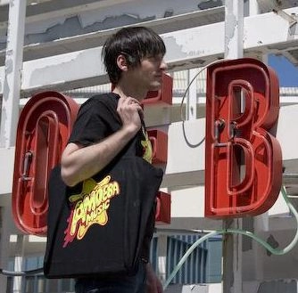 AMOEBA MUSIC / BLACK TOTE
