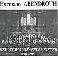 HERMANN ABENDROTH / ヘルマン・アーベントロート / J.S.BACH:SUITE NO.3/MOZART:SYM.29/SCHUBERT