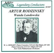 WANDA LANDOWSKA / ワンダ・ランドフスカ / MOZART:PIANO CONCERTOS NO.22,13