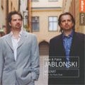 PETER JABLONSKI / ペーテル・ヤブロンスキー / MOZART:MUSIC FOR PIANO DUET/SONATA IN C/IN