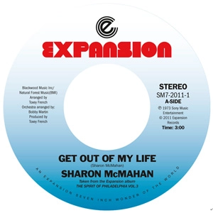 SHARON MCMAHAN / シャロン・マクマハン / GET OUT OF MY LIFE + MAYBE YOU'LL BE BACK