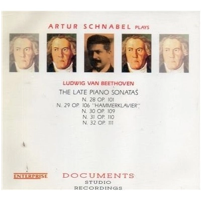 ARTUR SCHNABEL / アルトゥール・シュナーベル / BEETHOVEN:THE LATE PIANO SONATAS(2CD)