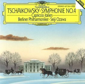 SEIJI OZAWA / 小澤征爾 / TSCHAIKOWSKY:SYM.NO.4/CAPRICCIO ITALIEN OP