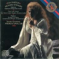 ANDREW DAVIS / アンドルー・デイヴィス / R.STRAUSS:SALOME/FOUR LAST SONGS/MALVEN