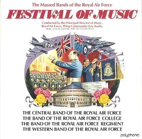 THE MASSED BANDS OF THE ROYAL AIR FORCE / WAGNER/GODFREY:THE FLYINF DUTCHMAN/JAMES&M