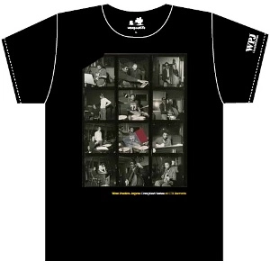 CHUCK STEWART / CTI RECORDING T-SHIRS BLACK (SIZE L)