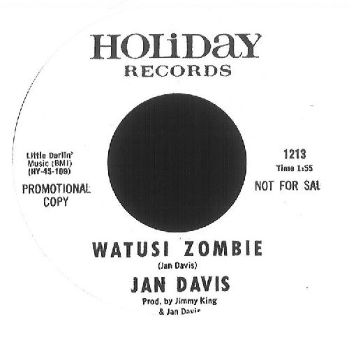 JAN DAVIS / ジャン・デイヴィス / WATUSI ZOMBIE + POOKY