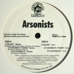 ARSONISTS / ＢＬＡＺＥ