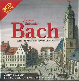 PETER SCHREIER / ペーター・シュライアー / BACH:WELTLICHE KANTATEN/SECULAR CANTATAS