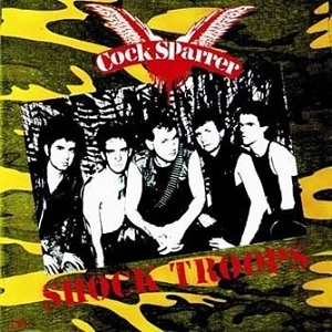 COCK SPARRER / コック・スパラー / SHOCK TROOPS (帯・ライナー付き)