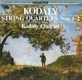 KODALY QUARTET / コダーイ四重奏団 / KODALY:STRING QUARTET NO.1/NO.2