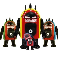 DJ SHADOW & CUT CHEMIST / JUKE BOT 4GB USB & TOY FIGURINE