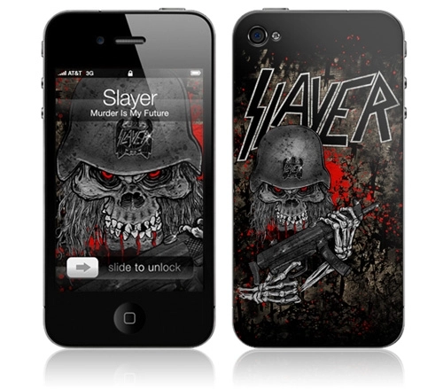 SLAYER / スレイヤー / MURDER IS MY FUTURE(iPhone 4(16/32GB)用 : MUSIC SKIN) 