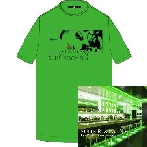 SUITE ROOM DJ'S / ＲＯＯＭ　＃００７+Tシヤツ　ミドリ　XL
